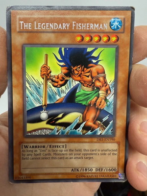 Κάρτα YU-GI-OH The legendary Fisherman σαν καινούργιο
