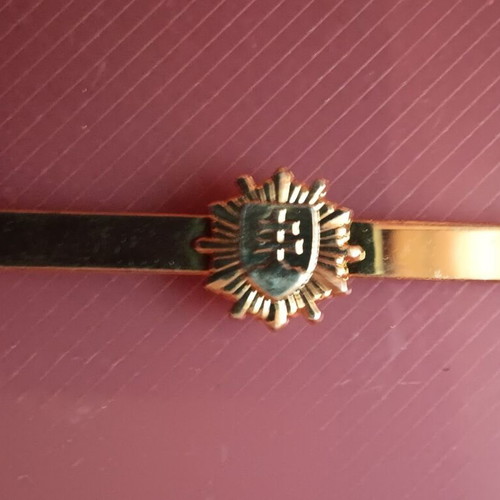 Military tie clip used