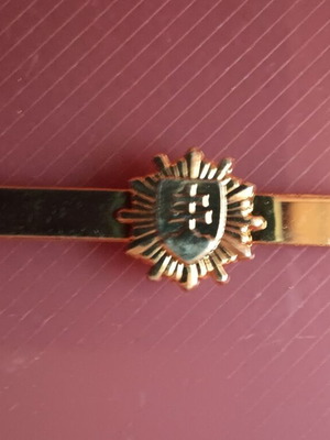 Military tie clip used