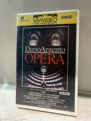 Opera VHS Italian version, like new