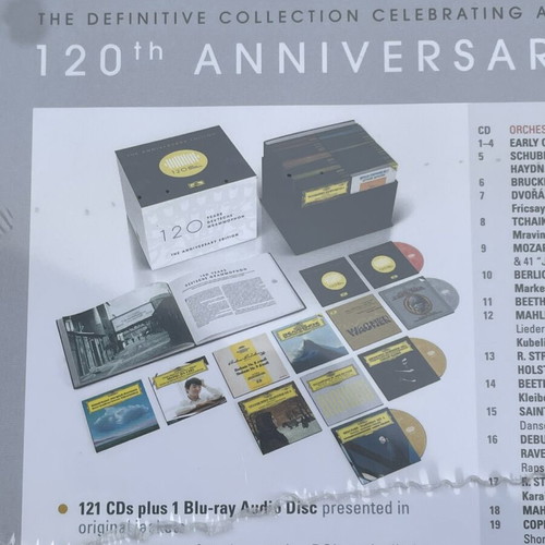 120 Years Of German Grammophon The Anniversary Edition CD new, classical music