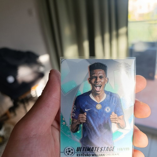 Estevao Willian Topps Ultimate Stage Card 118/199 like new