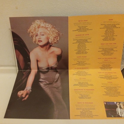 Madonna I'm Breathless CD, music from and inspired by Dick Tracy