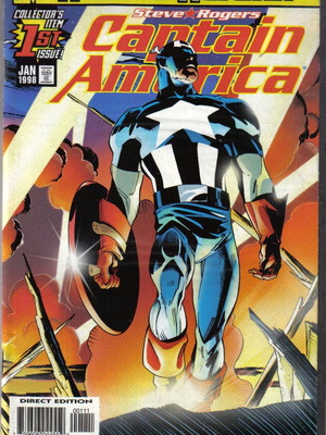 Captain America Marvel Comics употребяван, английски (1997)