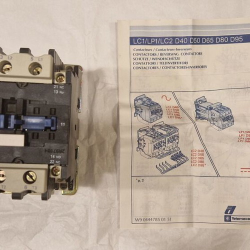 Telemecanique LC1 D50 11 Industrial Power Relay New