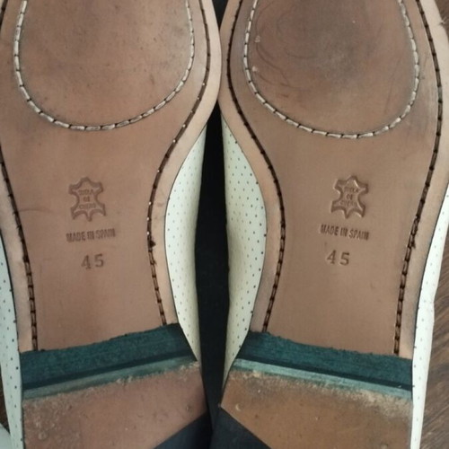 Scarponi shoes new, size 45, white beige