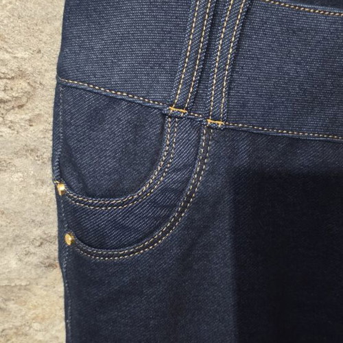 D&G pants like new, size 30, blue, elastic