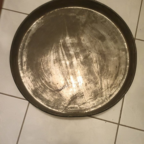 Large vintage copper tray used from 1920 era