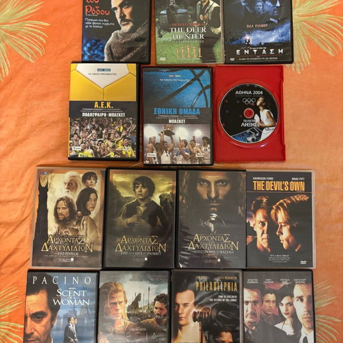 DVD collection of 14 movies like new, action, adventure, fantasy