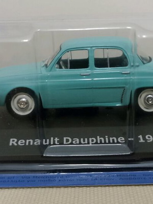 Unforgettable Cars Renault Dauphine 1958 1:43 model new