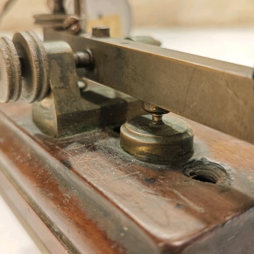 Morse Telegraph used with diskettes and cassettes