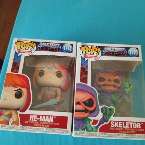Funko Pop Comic Deco He-Man, Skeletor and Orko new, pack
