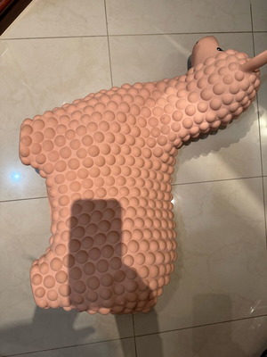 Jumpy inflatable alpaca toy like new