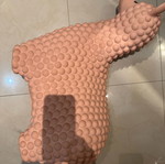 Jumpy inflatable alpaca toy like new