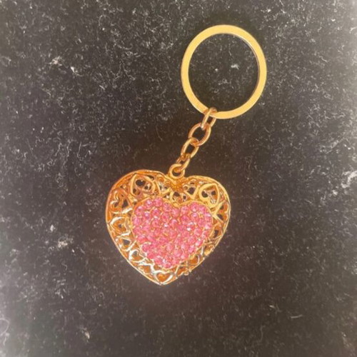 Keychain heart design new