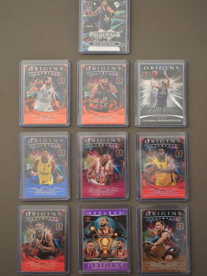 Bundle of 10 Origins basketball cards