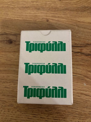 Panathinaikos card game used, 40 cards, November 2002