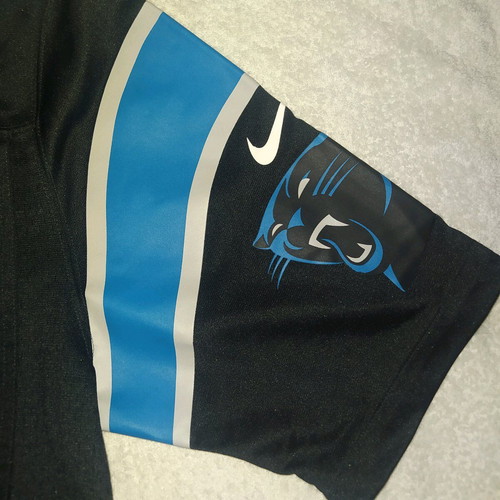 Nike On Field NFL Jersey Cam Newton Carolina Panthers Size L Like New
