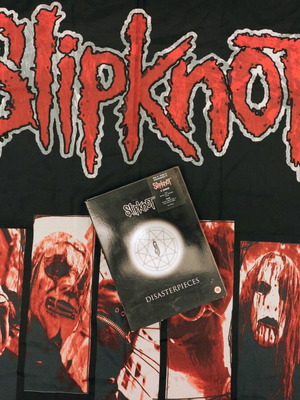 Slipknot Disasterpieces 2CD με banner σετ σαν καινούργιο