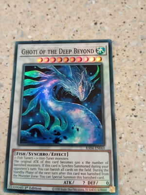 Yu-Gi-Oh Ghoti of the Deep Beyond new