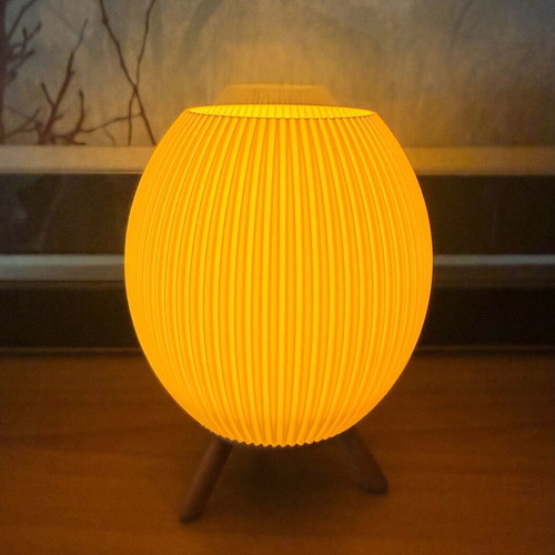 Mini lamp 14cm with electric candle like new