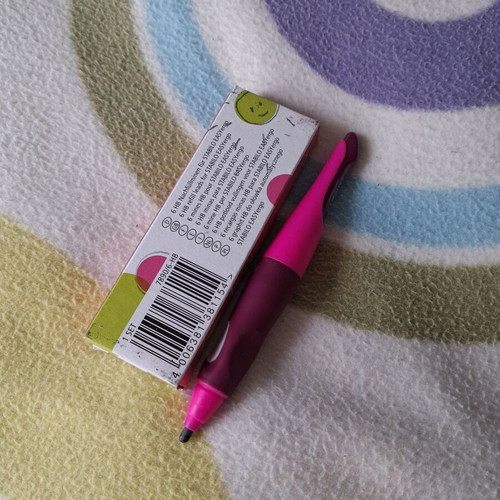 Pink mechanical pencil like new with Staedtler graphite box