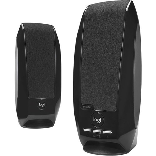 Logitech S150 2.0 Speaker System new, black, compact design