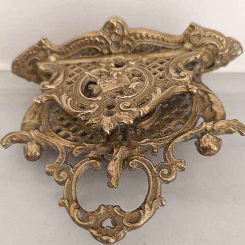 Vintage porte-lettres Art Nouveau brass like new