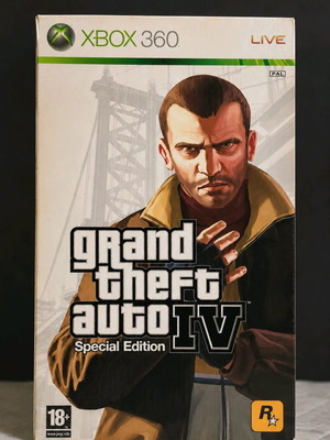 Xbox 360 Grand Theft Auto IV Special Edition σαν καινούργιο