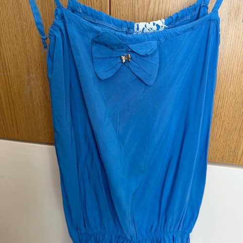 Regalinas blue one-piece like new, size small