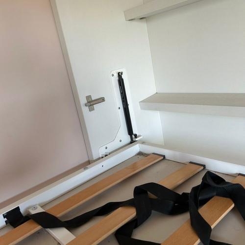 Bunk beds used, only the lower bed in excellent condition