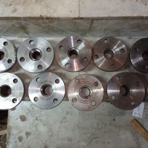 DIN 40 lathe flanges with 1 1/2 inch nipples, pack of 10