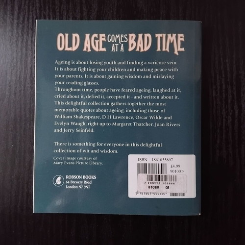 Old Age Comes at a Bad Time book like new, English