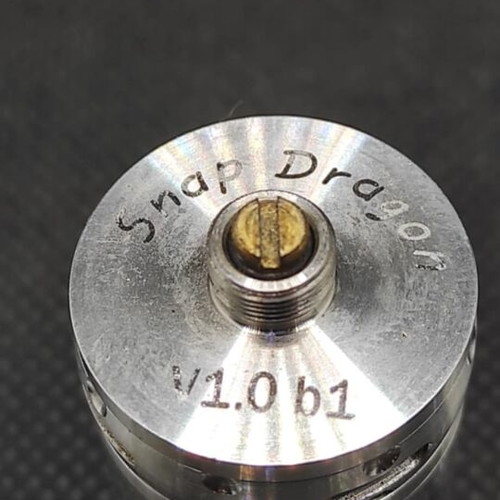 SnapDragon RDA v1 atomizer like new, stainless steel 316