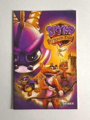 Spyro A Hero's Tail PS2 manual used, English edition