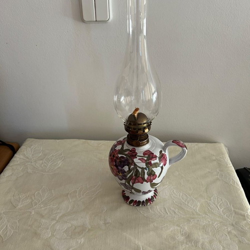 Vintage ceramic oil lamp like new