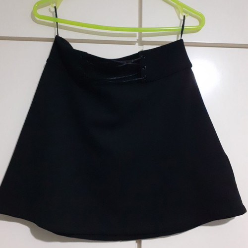 Mini black skirt Pink Woman new, size small