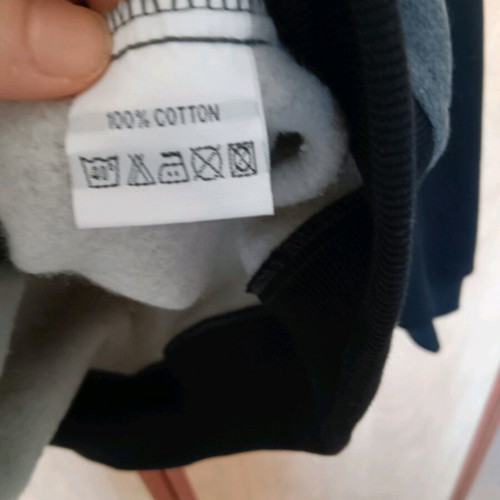 Polo Club men's jacket 2XL like new, cotton, black-gray
