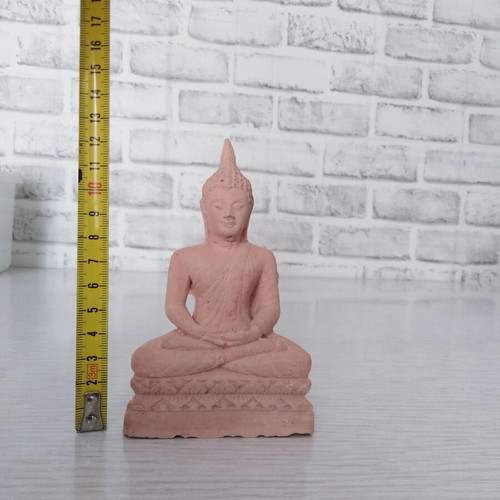 Plaster Buddha decorative figurine