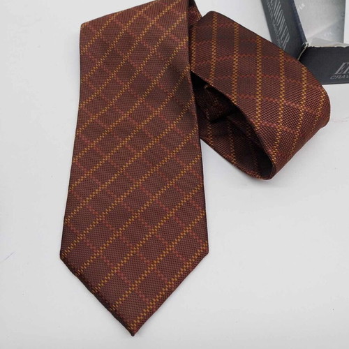 Italian tie EISENHOWER new, silk, in box