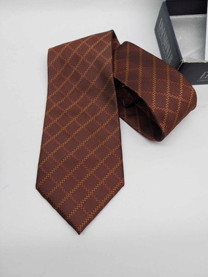 Italian tie EISENHOWER new, silk, in box