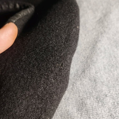 French beret dark blue like new, size M