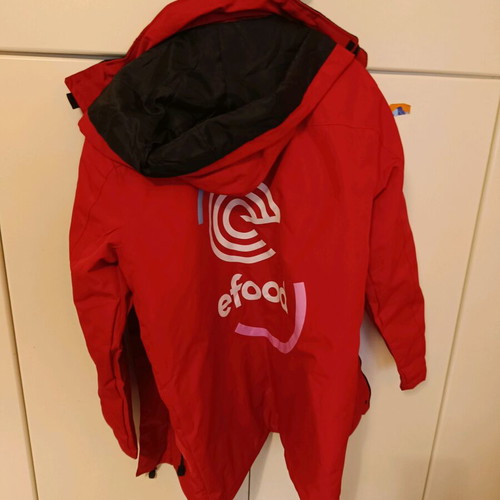 Jacket new size Medium red