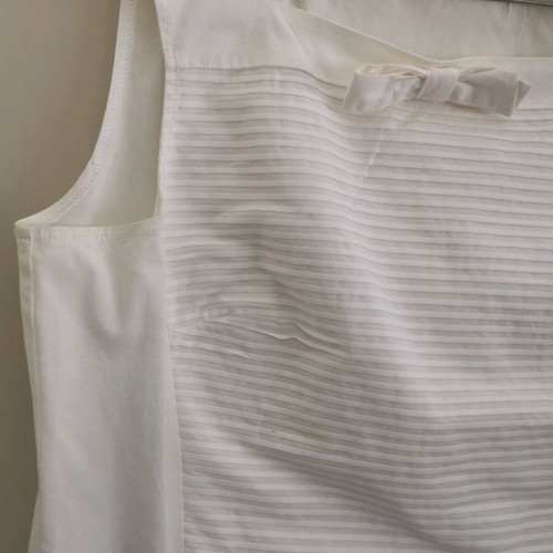 Naracamicie top blouse white used size M with zipper