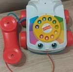 Fisher Price Συρόμενο Τηλέφωνο σαν καινούργιο
