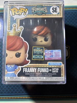 Funko Pop! Franny Funko as Captain Carter LE 1000 Fundays 2026 new
