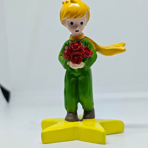 Little Prince collectible figure with roses like new
