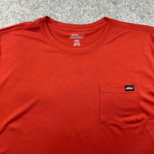 Dickies Pocket Tee men's T-shirt red oversized 2XL