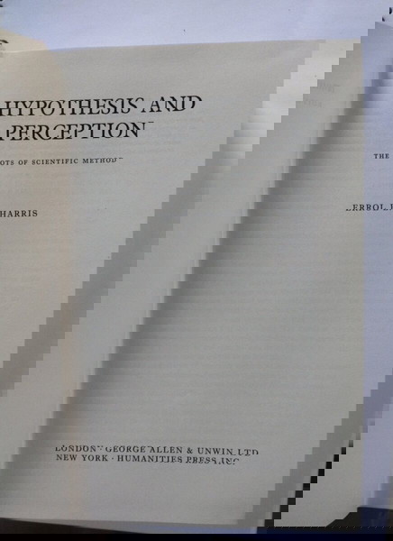 HYPOTHESIS AND PERCEPTION