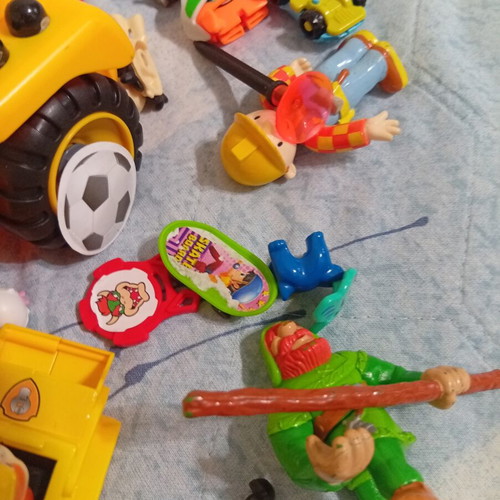 Mega lot of used toys and figures for collectors and kids